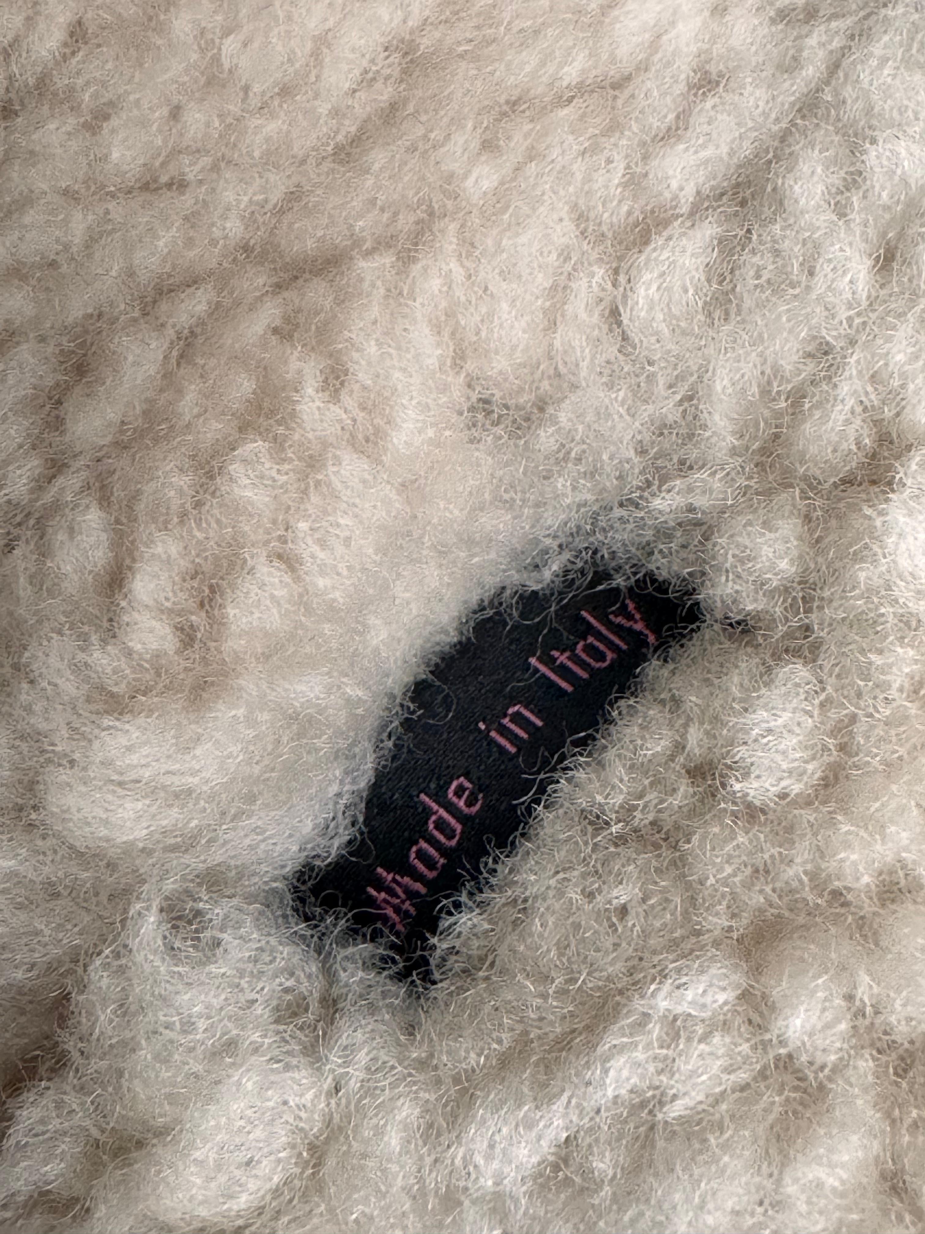 Gucci DIY Custom shearling  denim jacket  For Sale 4