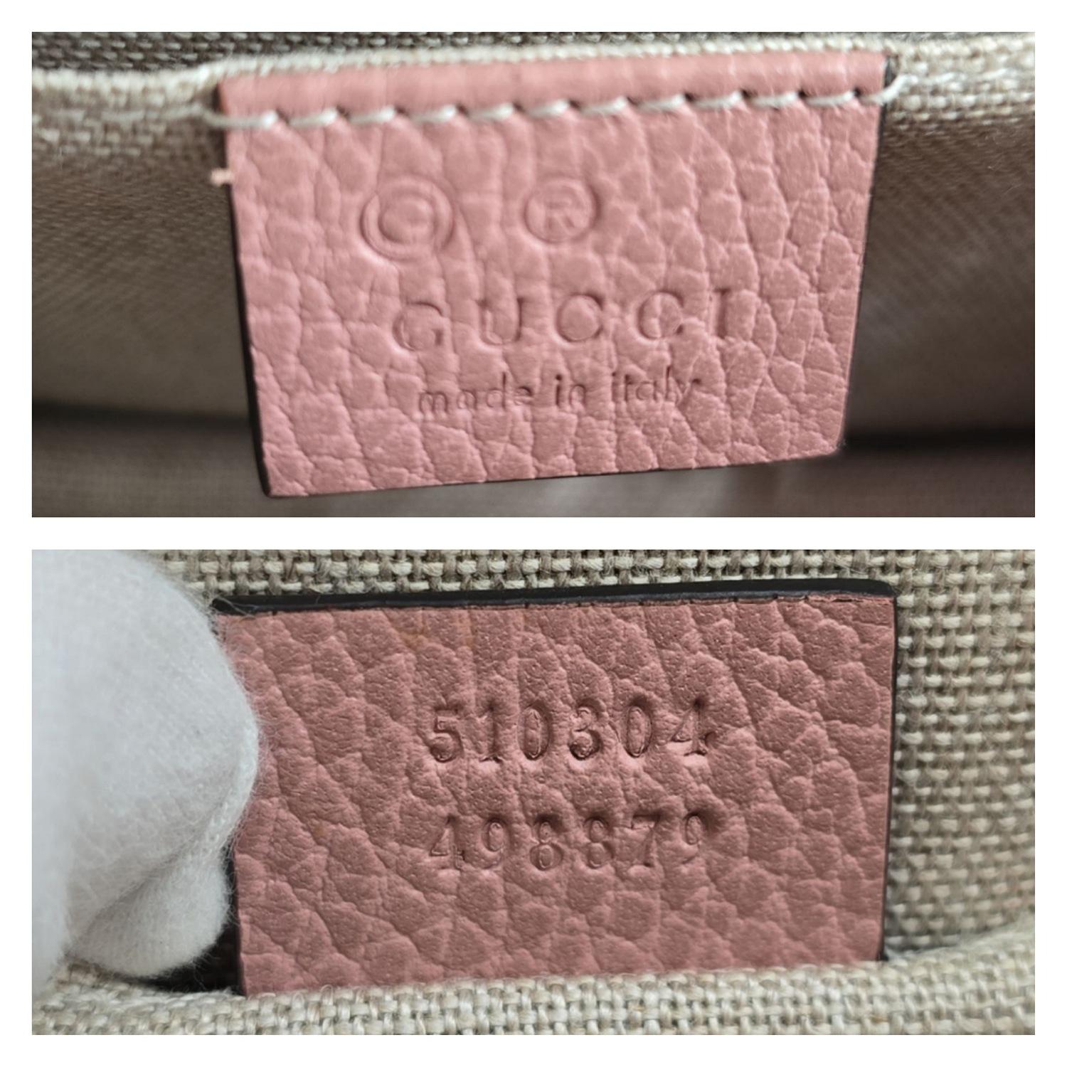Gucci Dollar Calfskin Interlocking G Petit sac à bandoulière en vente 1
