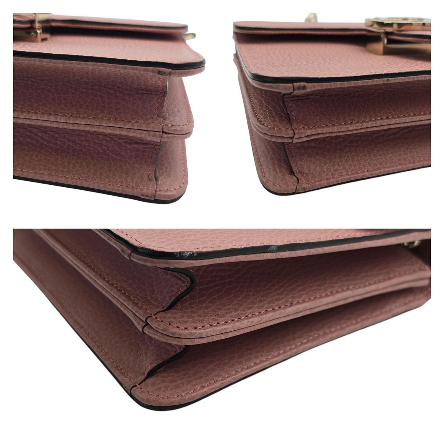 Gucci Dollar Calfskin Interlocking G Petit sac à bandoulière en vente 3