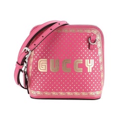 Gucci Dome Crossbody Bag Limited Edition Printed Leather Mini 