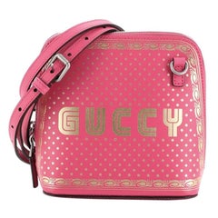 Gucci Dome Crossbody Bag Limited Edition Printed Leather Mini