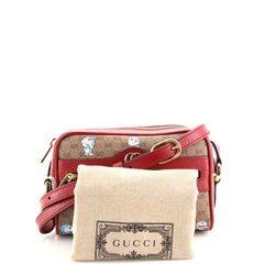 Gucci Doraemon Crossbody Bag Printed Mini GG Coated Canvas Mini