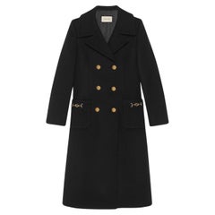 Gucci Double-breasted Mid-length Wool Coat  IT42