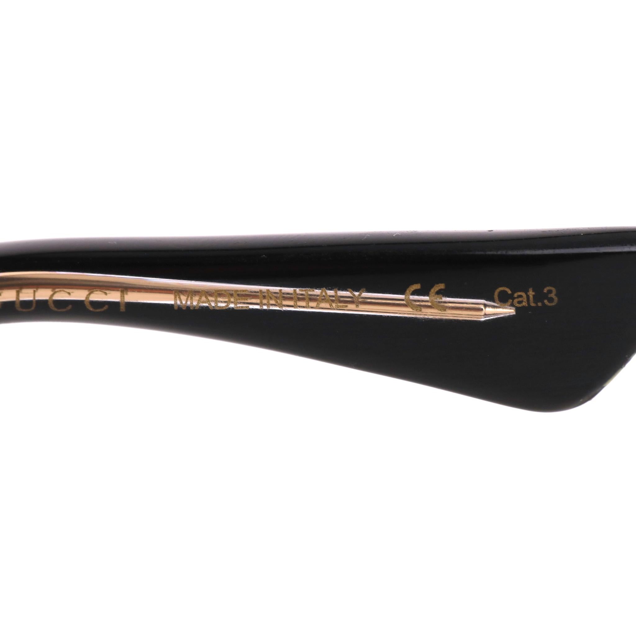 Gafas de sol de aviador con doble puente Gucci en venta 5