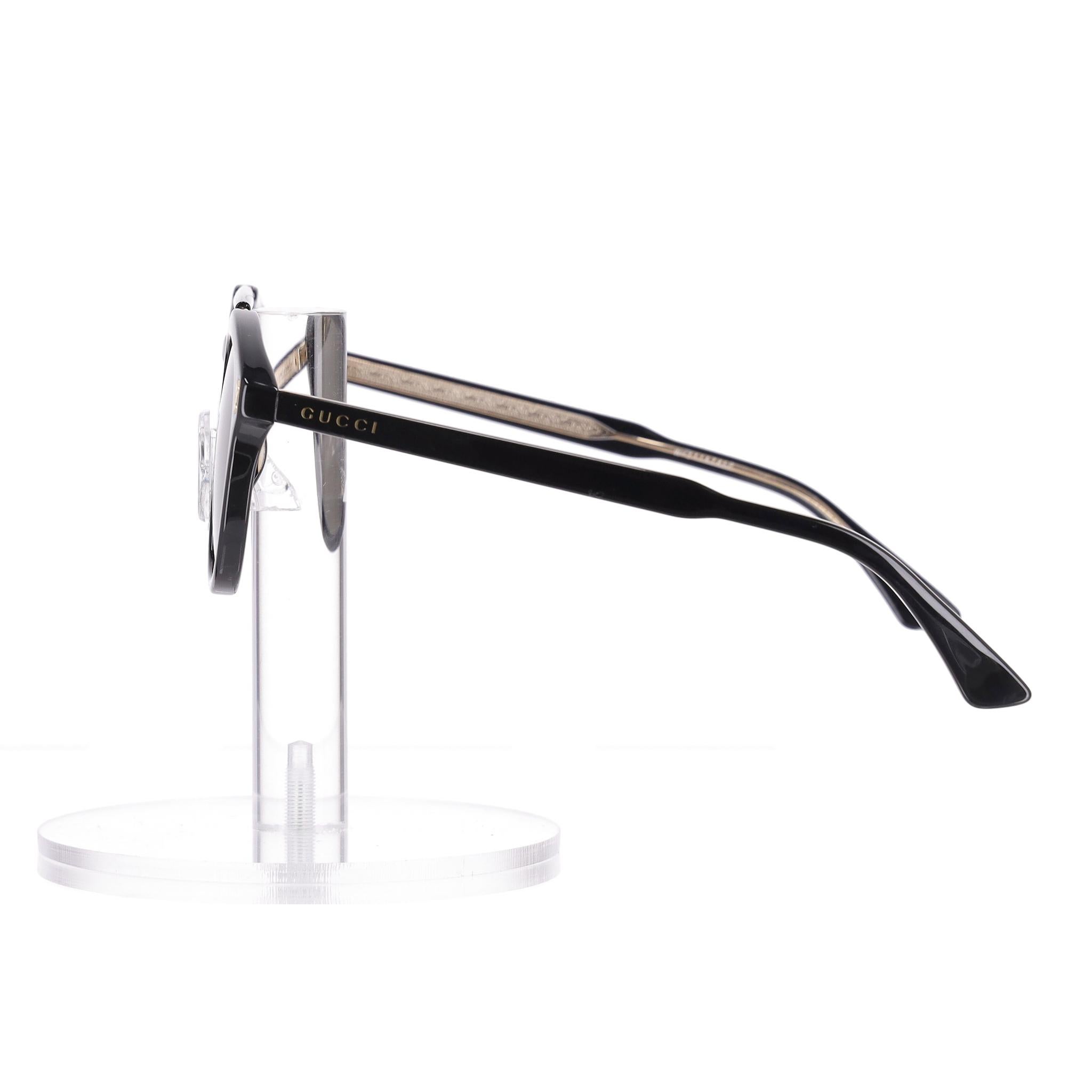 Gafas de sol de aviador con doble puente Gucci Negro en venta