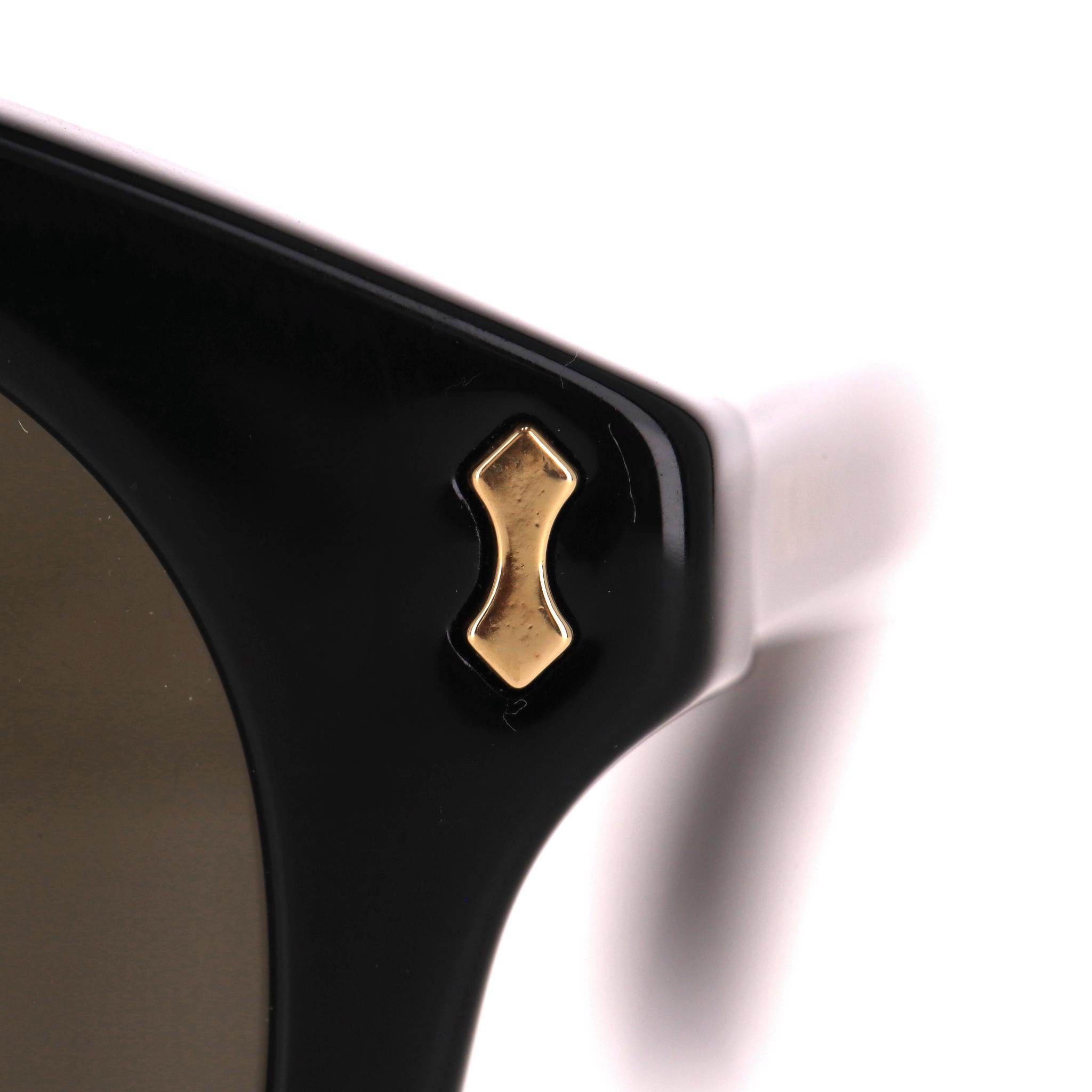 Gafas de sol de aviador con doble puente Gucci en venta 1