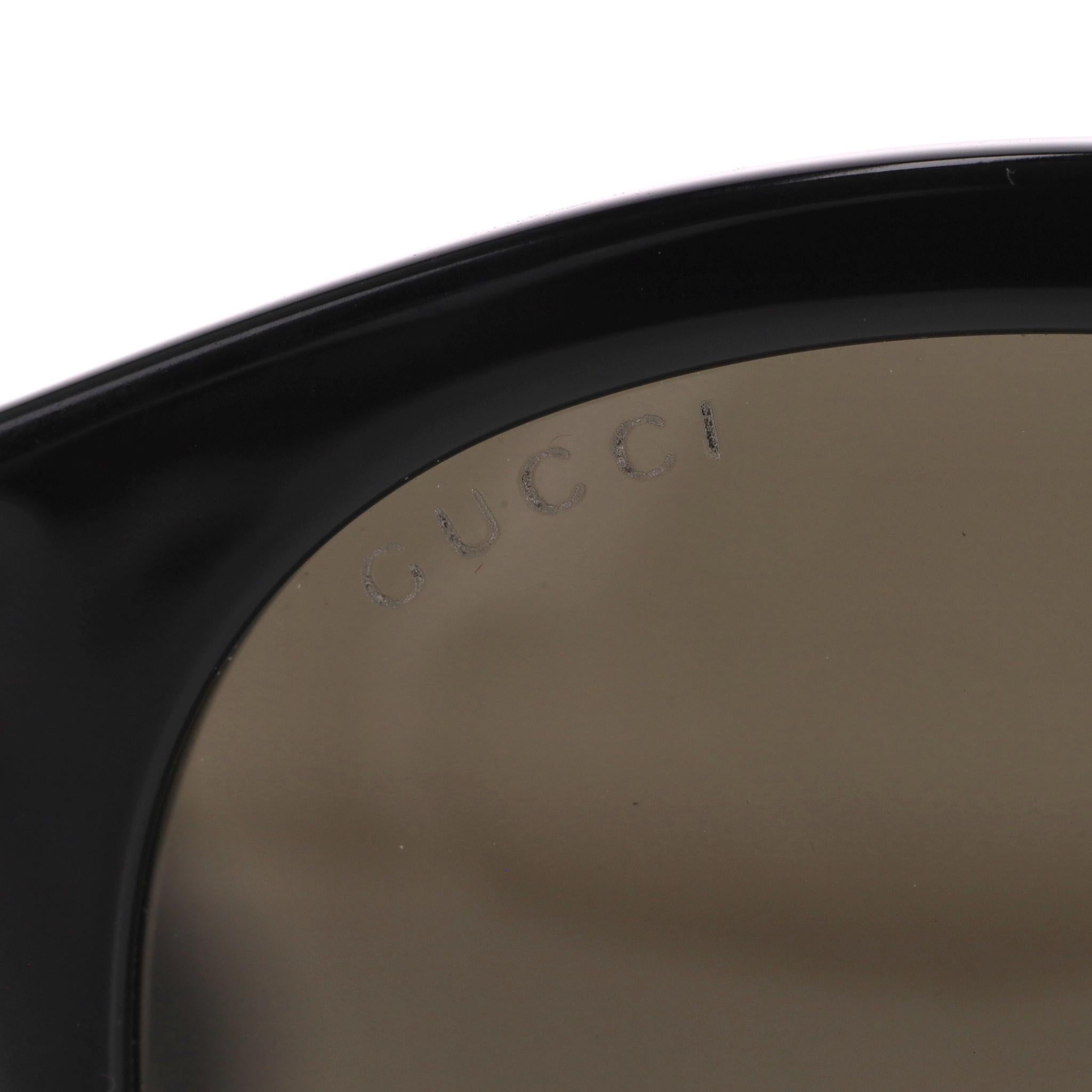 Gafas de sol de aviador con doble puente Gucci en venta 3