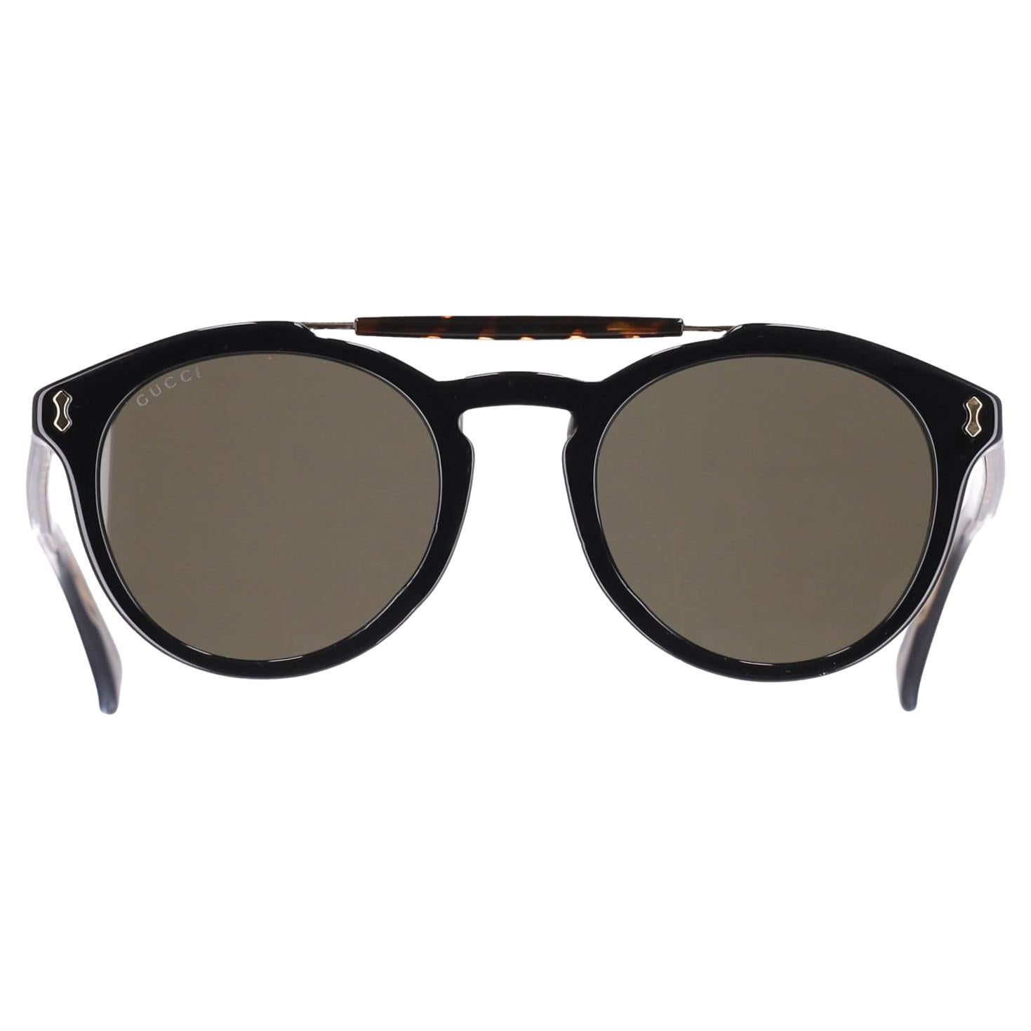 Gafas de sol de aviador con doble puente Gucci en venta
