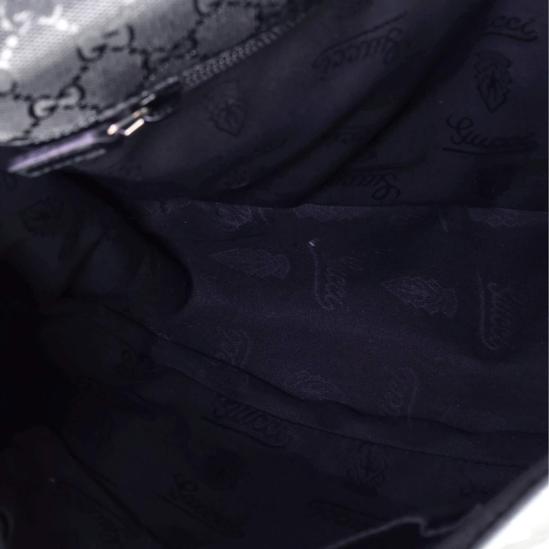 Gucci Messenger Bag mit doppelter Schnalle GG Imprime Medium für Damen oder Herren