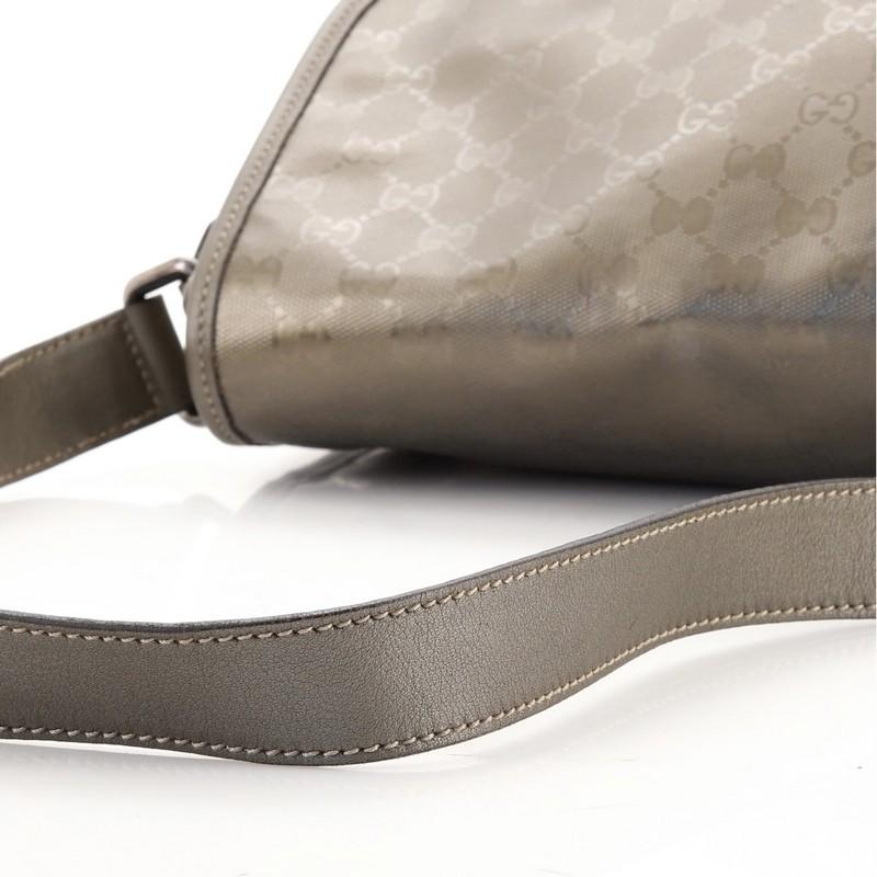 Gucci Borsa messenger con doppia fibbia GG Imprime Medium 1
