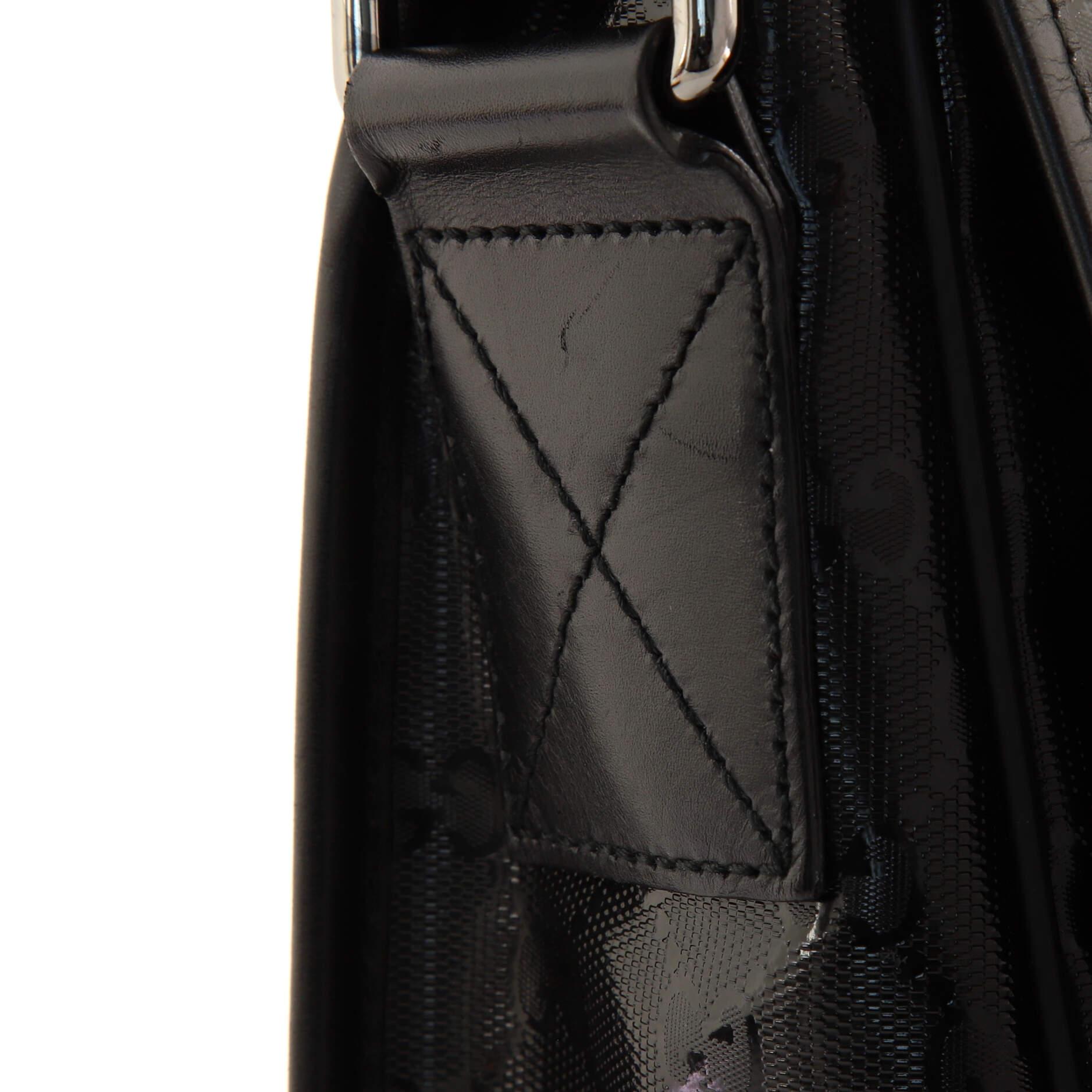 Women's or Men's Gucci Double Buckle Messenger Bag GG Imprime Medium