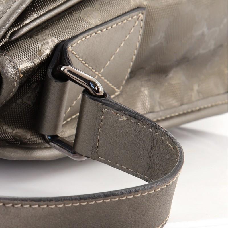 Gucci Borsa messenger con doppia fibbia GG Imprime Medium 2