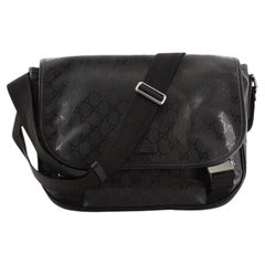Gucci Double Buckle Messenger Bag GG Imprime Medium Gucci Double Buckle Messenger Bag GG Imprime Medium
