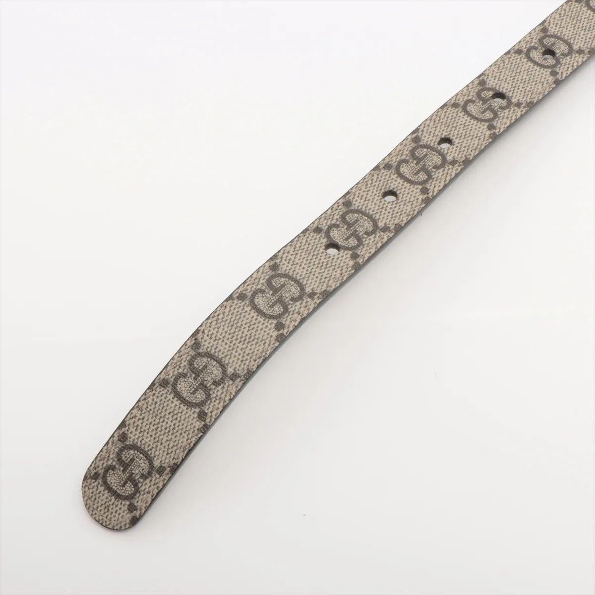 Gucci Double G Belt Ebony In Good Condition For Sale In Humacao, PR