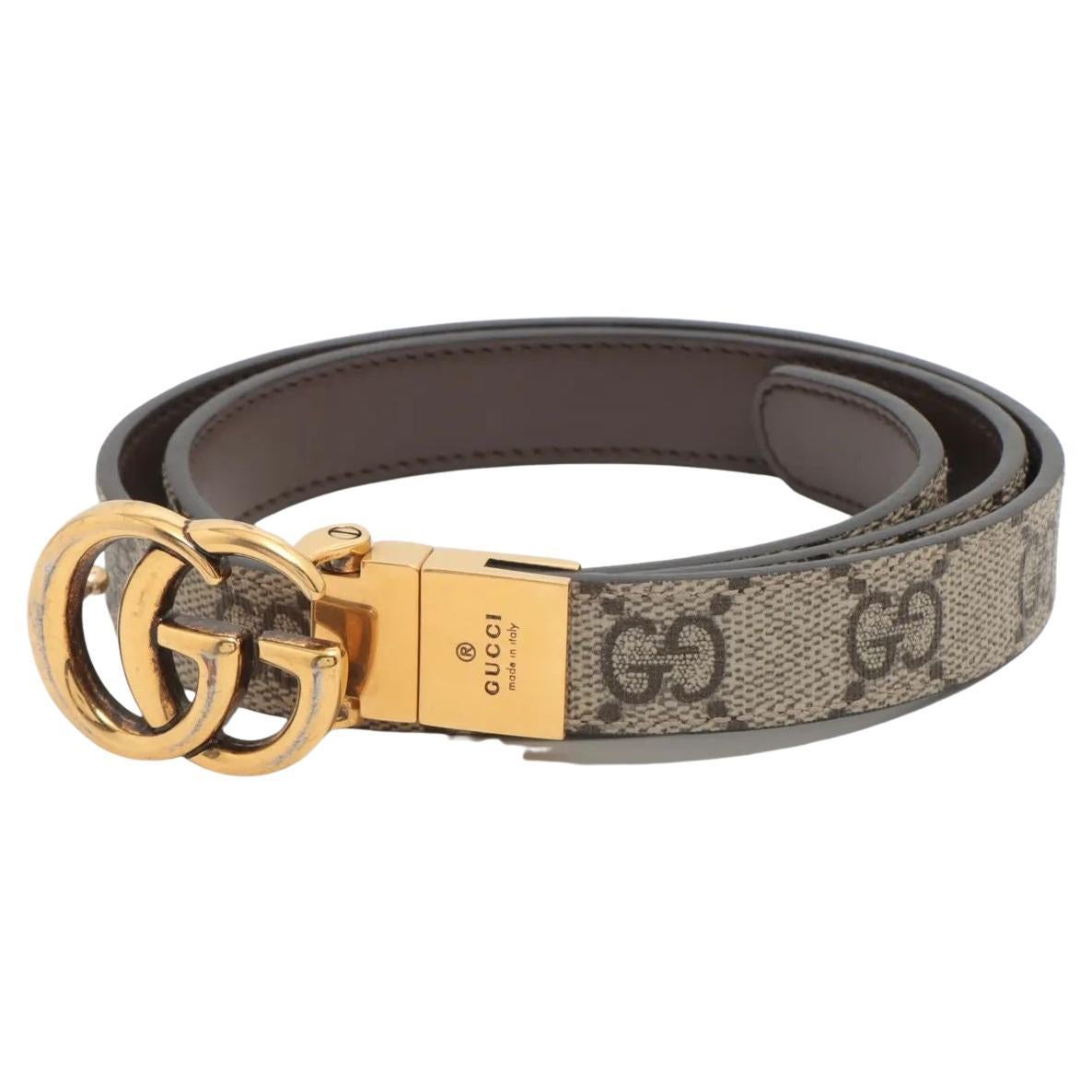 Gucci Double G Belt Ebony For Sale