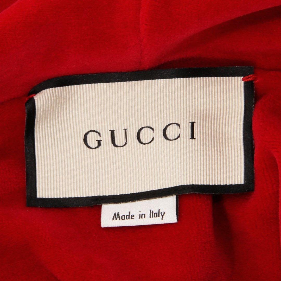 Gucci Dragon Appliqué Hoodie In Good Condition In Los Angeles, CA