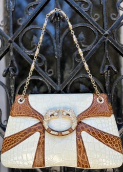 Gucci Dragon Bag — Tom Ford Era, FW 2004 — Crocodile Leather