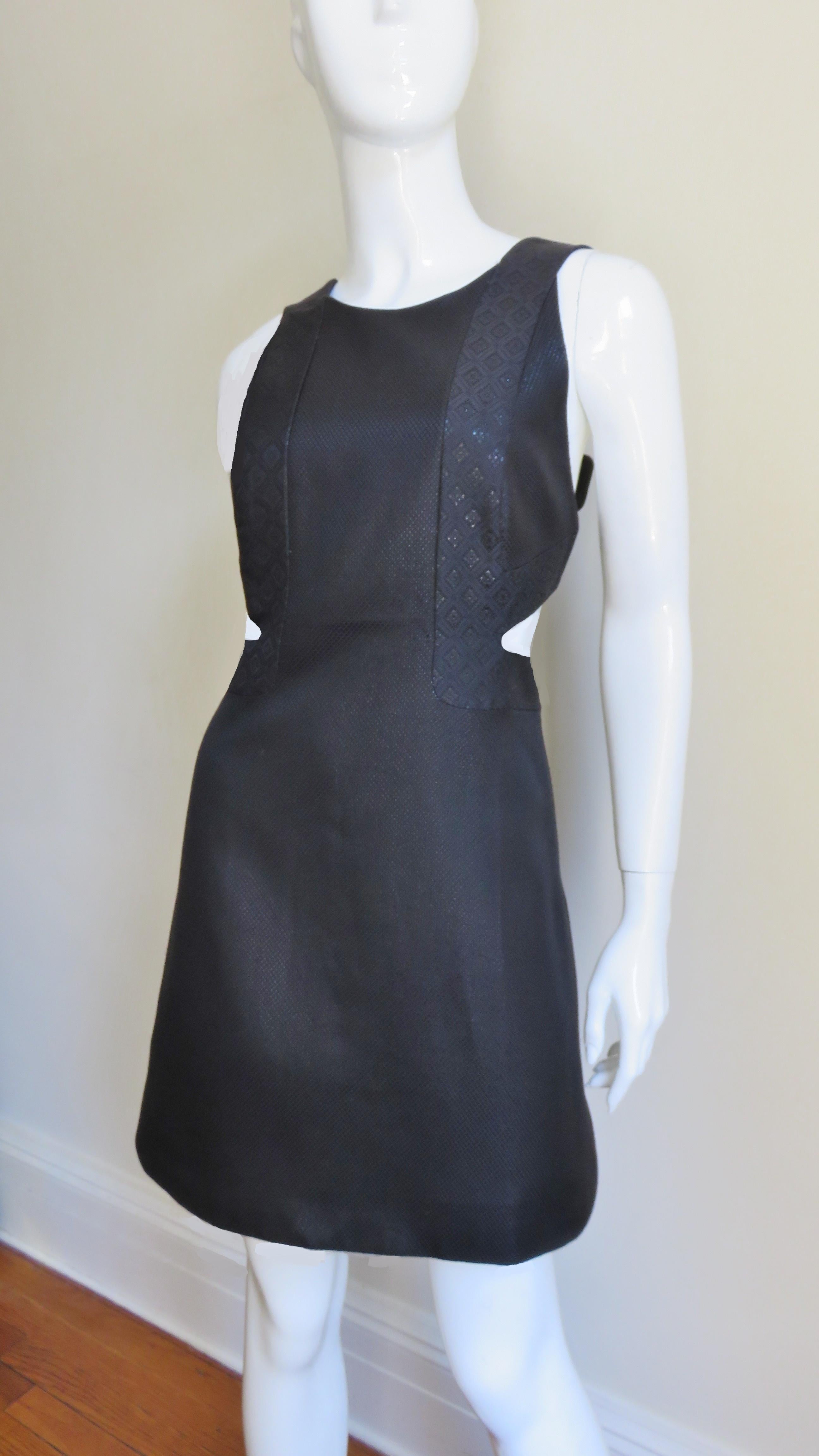 Gucci Silk Dress With Cut out Waist and Back 2
