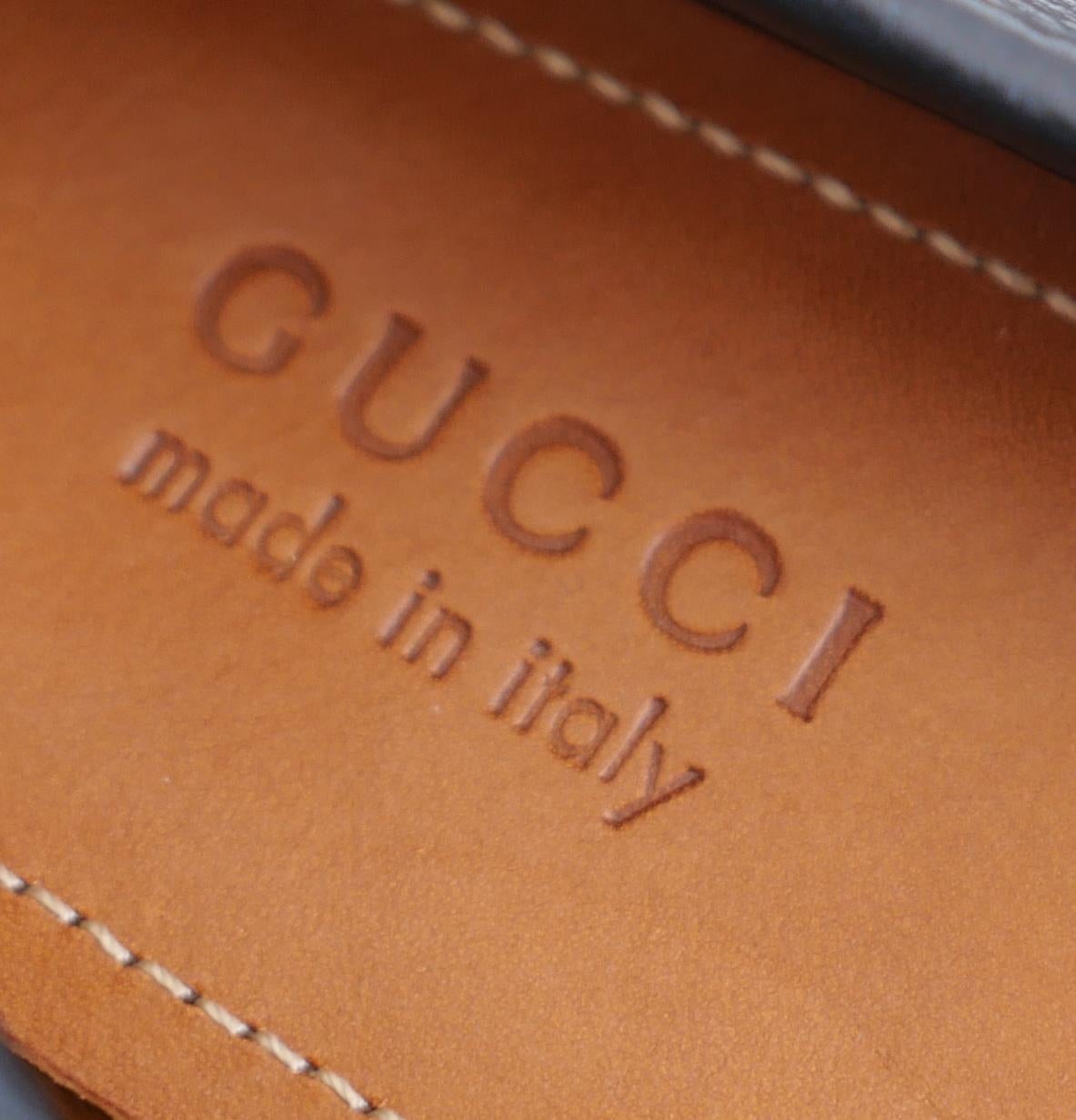 Gucci Driver Horsebit Loafers Shoes Pour hommes en vente