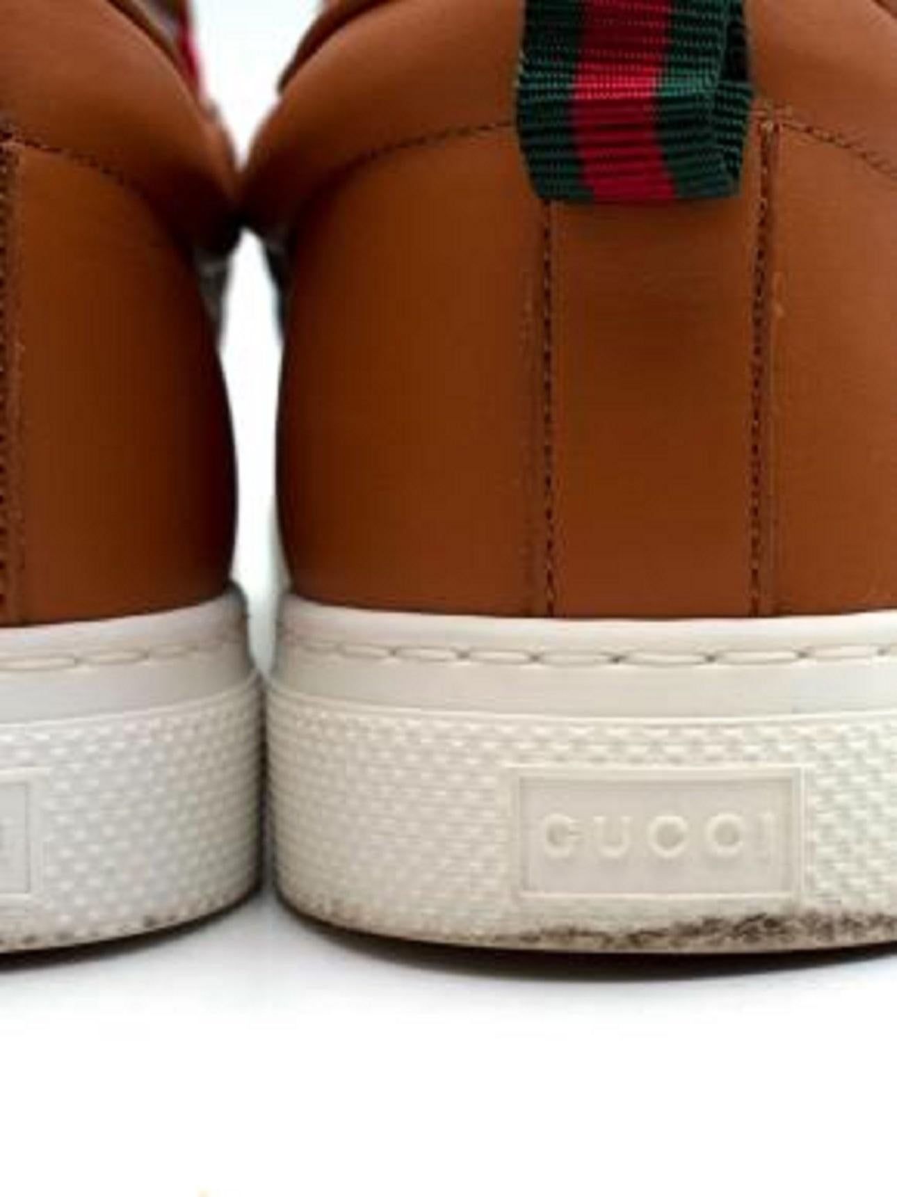 Gucci Dublin Worldwide Flag SlipOn Sneakers For Sale at 1stDibs
