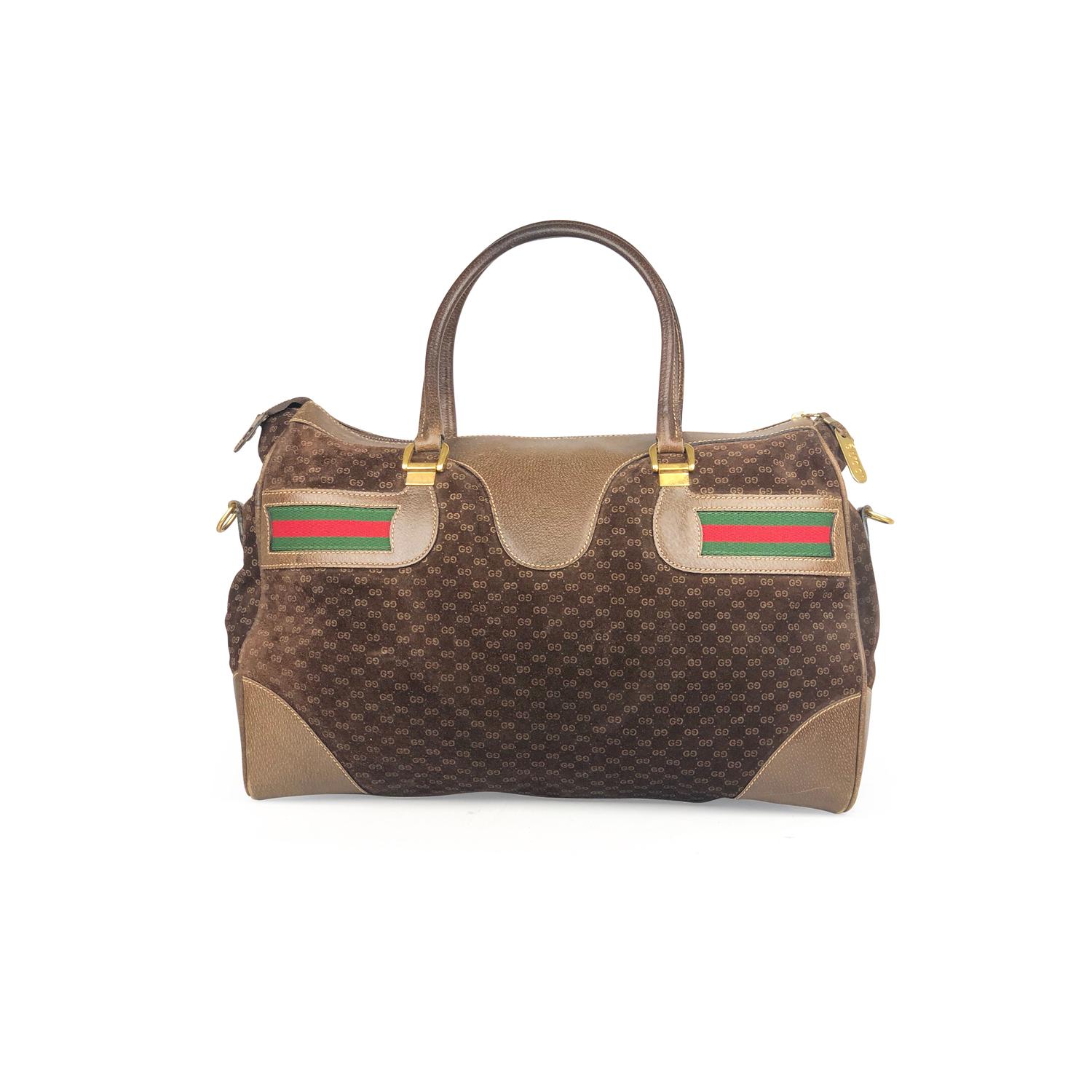 Brown Gucci Duffle bag