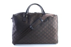 Gucci Duffle Boston Gg 2way 9gr0627 Brown Coated Canvas Weekend/Travel Bag