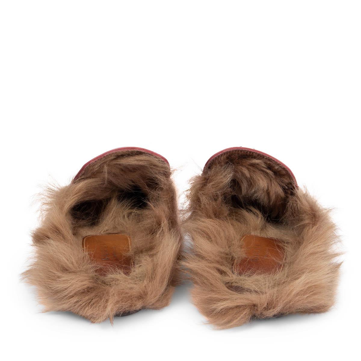 gucci with fur shoes