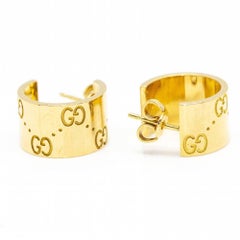 GUCCI earrings in yellow gold