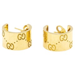 GUCCI earrings in yellow gold