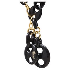 Gucci Ebony Link Necklace