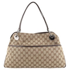 Gucci Eclipse Shoulder Bag GG Canvas Medium