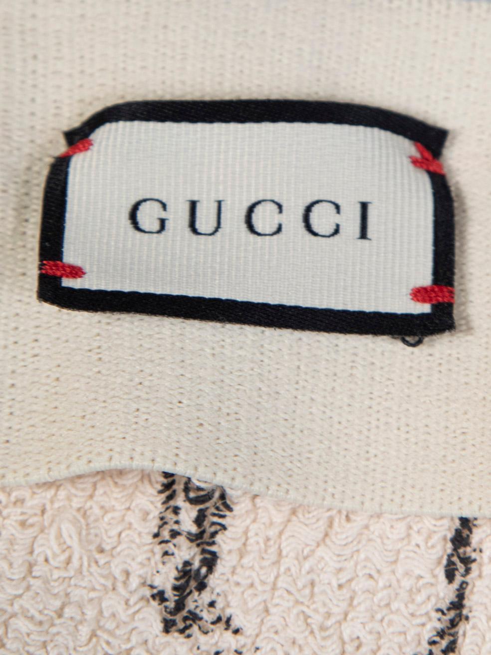 Gucci Ecru Logo Headband 3