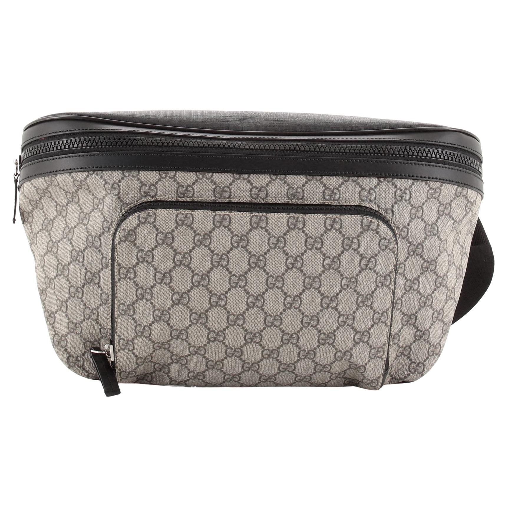 Gucci Eden Waist Bag GG Coated Canvas Large at 1stDibs