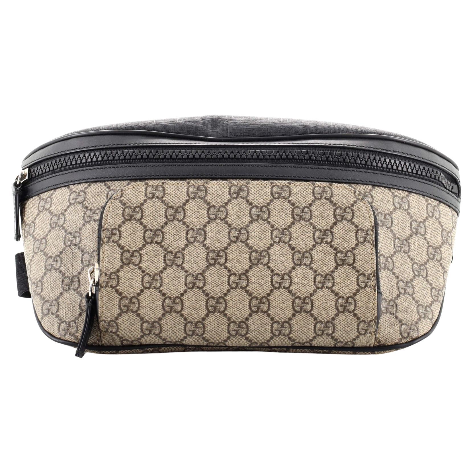 Gucci Eden Waist Bag GG Coated Canvas Large at 1stDibs