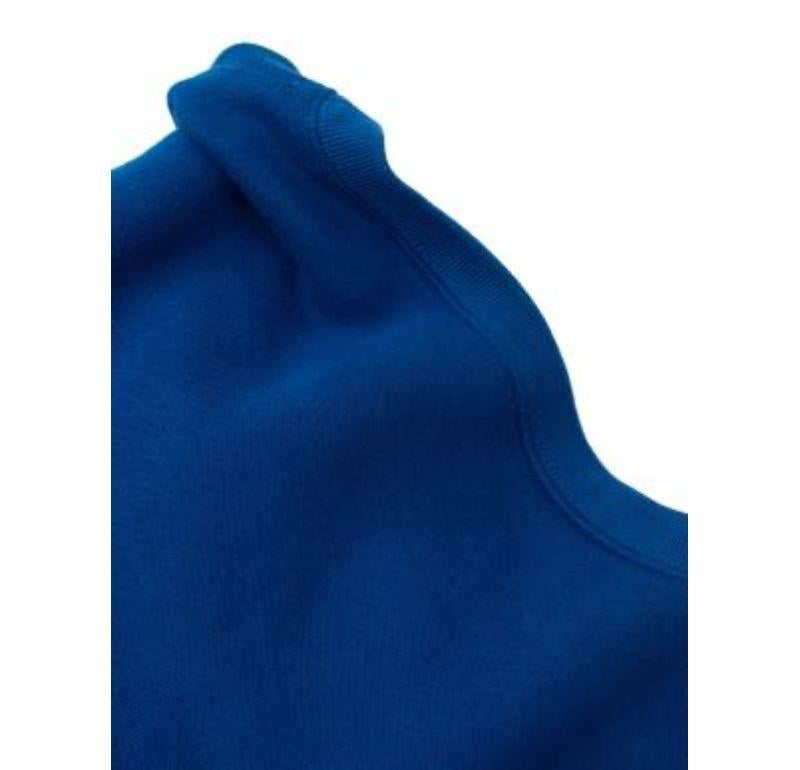 Women's or Men's Gucci Electric Blue Cotton Jersey Loved Logo Sweatshirt