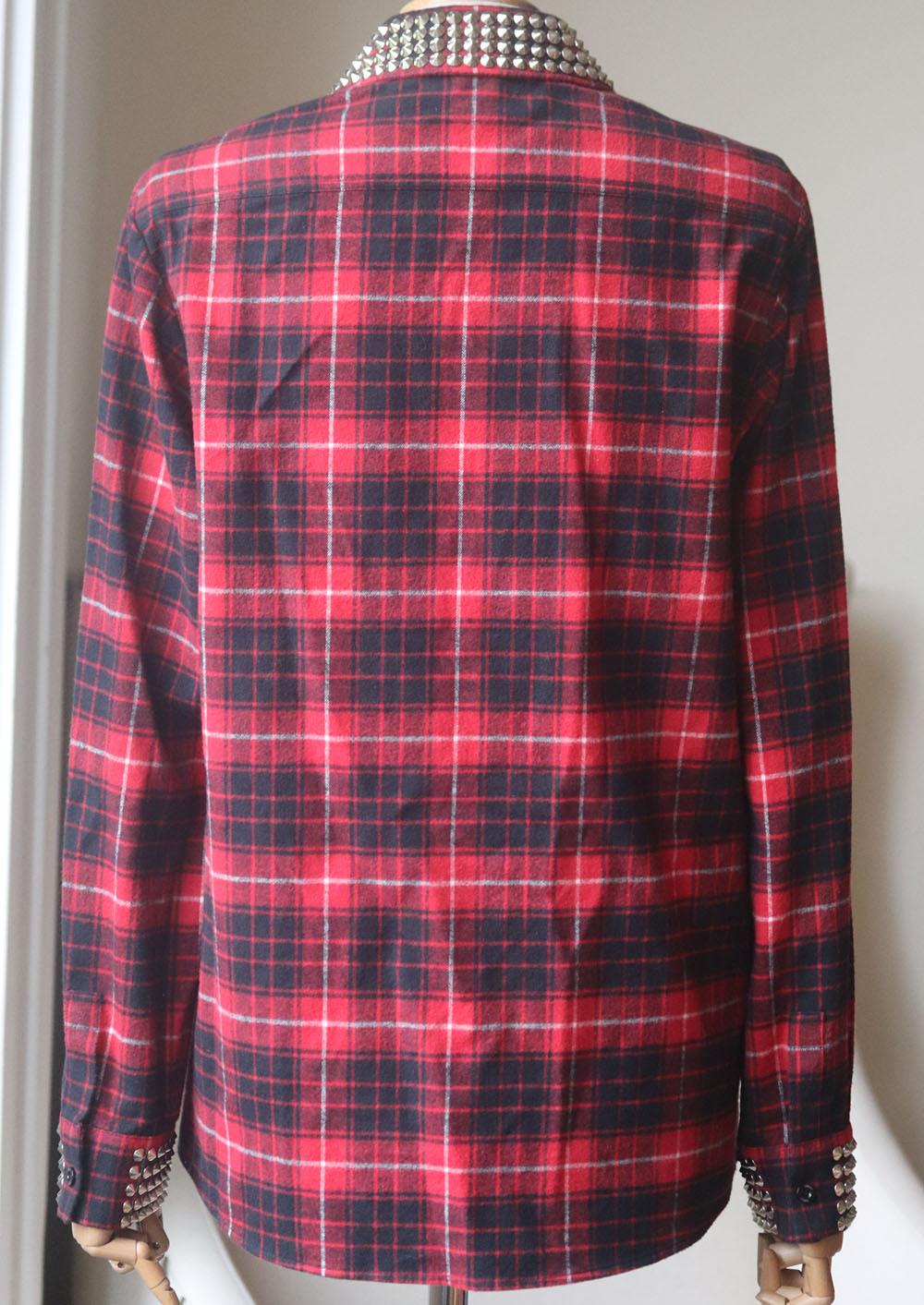 gucci plaid shirt