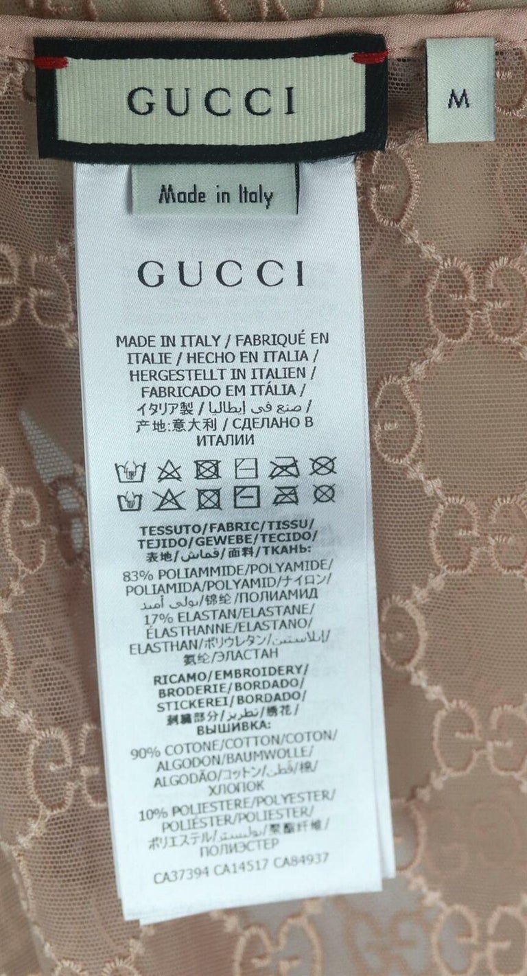 Gevoel van schuld Collectief piek Gucci Embroidered Cotton Blend Tulle Mini Dress at 1stDibs | gucci ca37394  ca14517 ca84937, ca37394 ca14517