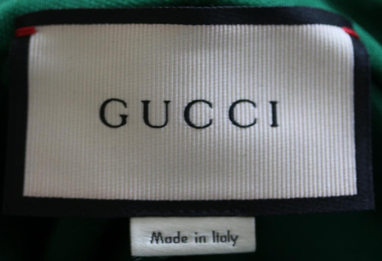 Gucci Embroidered Jersey Sweatshirt at 1stDibs