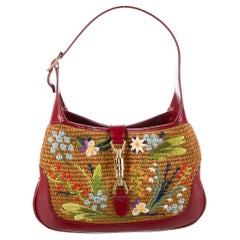 GUCCI Embroidered Small Jackie Hobo Limited Edition