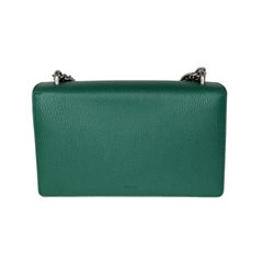 Gucci Emerald Green Leather Dionysus Shoulder Bag