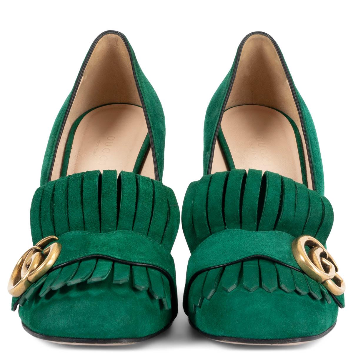 Green Gucci Marmont 7 For Sale on 1stDibs