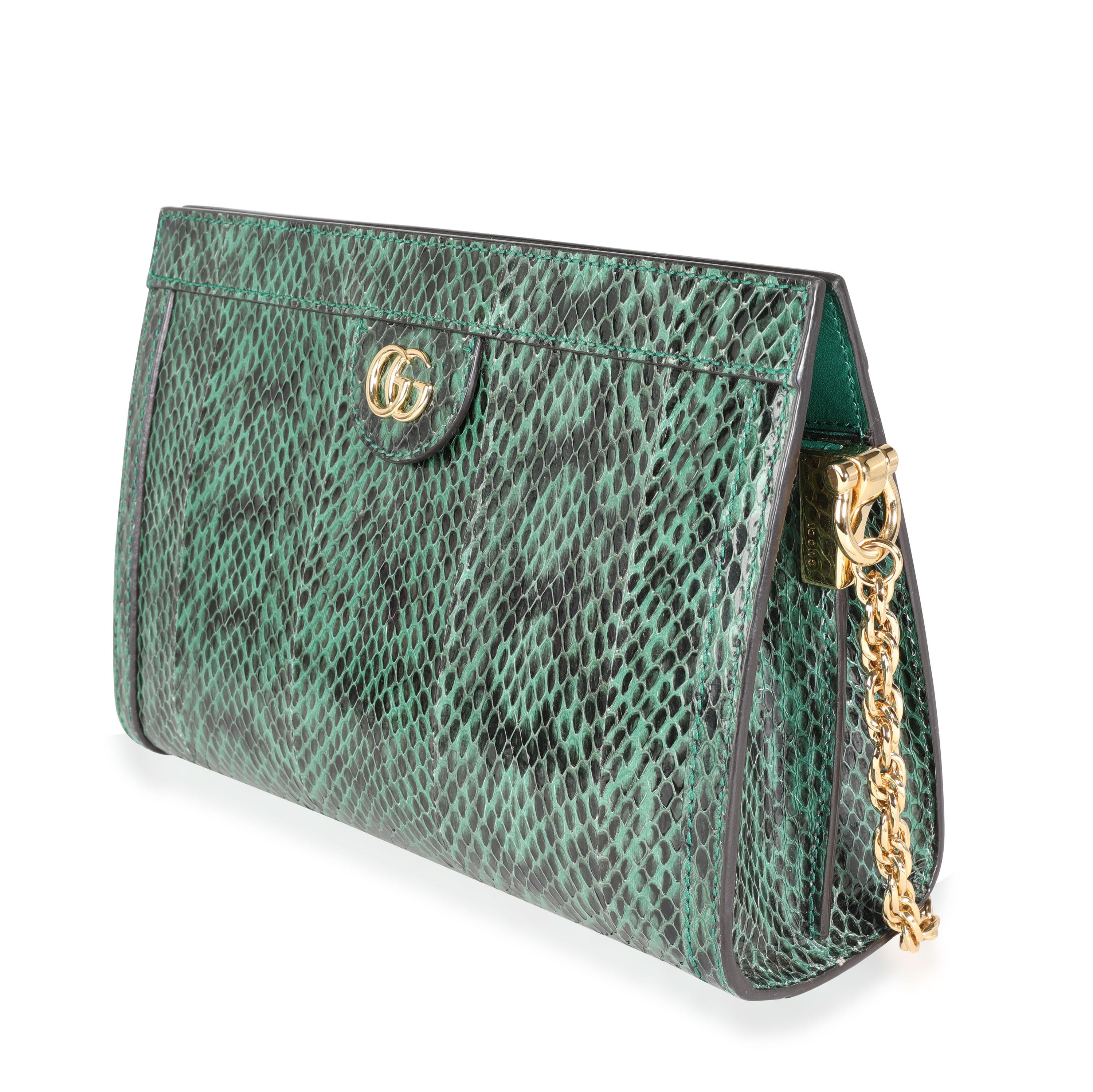 gucci snakeskin handbag