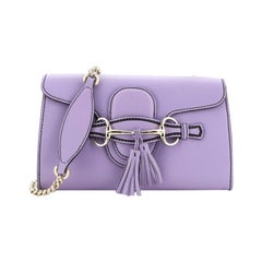 Gucci Emily Chain Flap Bag Leather Small
