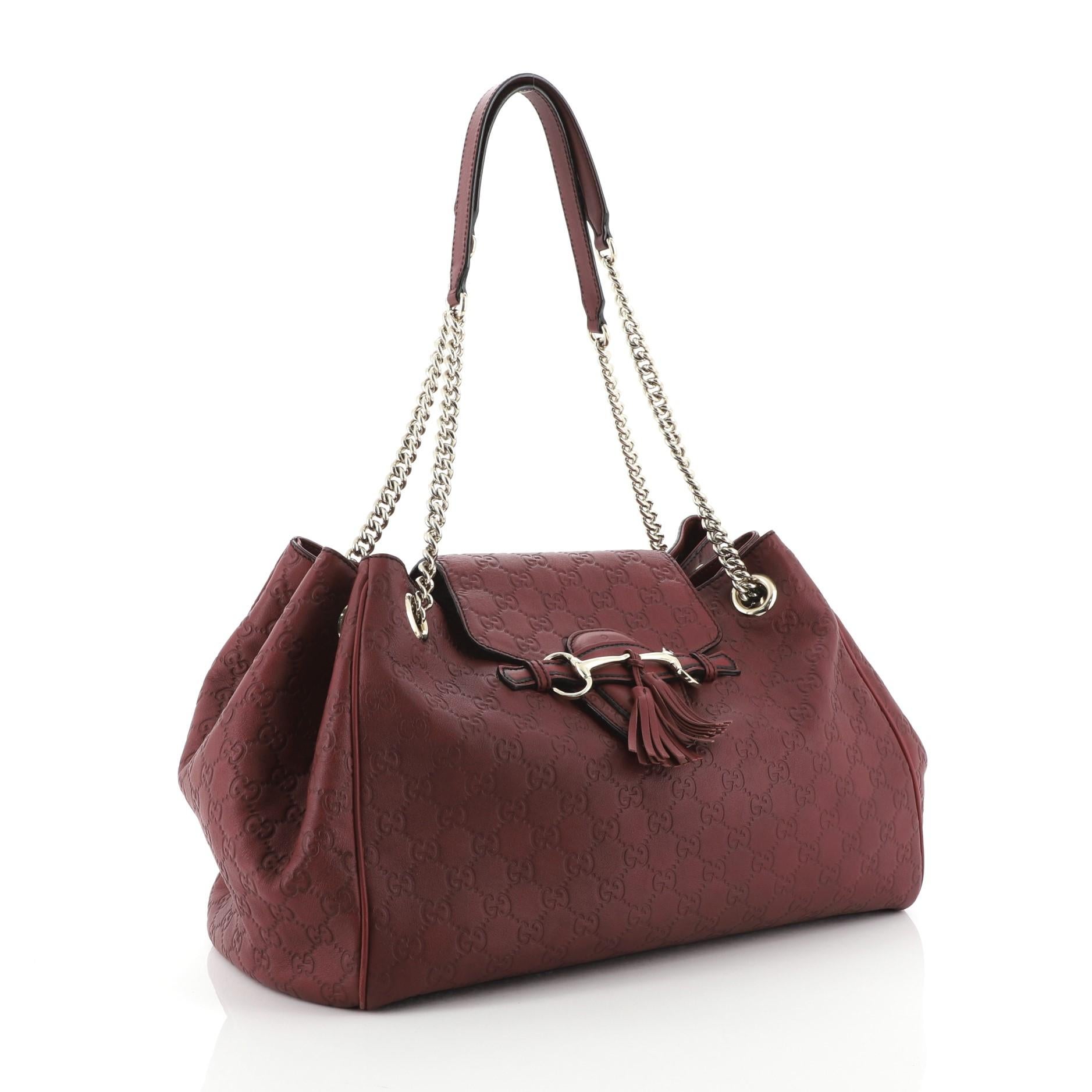 guccissima emily bag