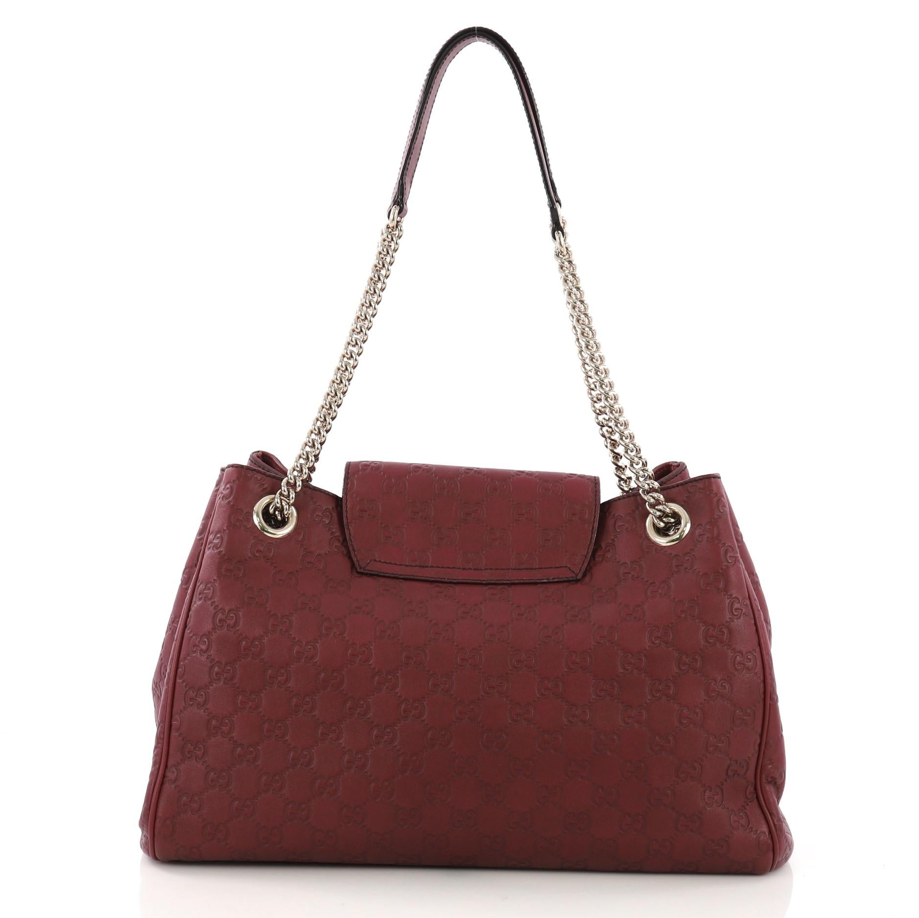 guccissima shoulder bag
