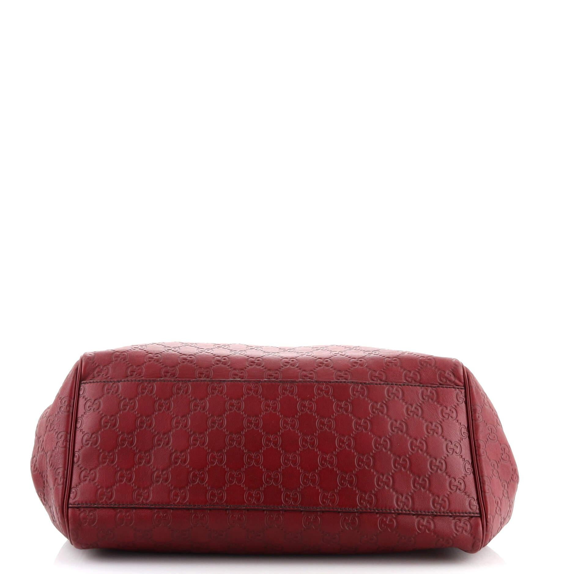 Women's or Men's Gucci Emily Flap Shoulder Bag Guccissima Leather Large