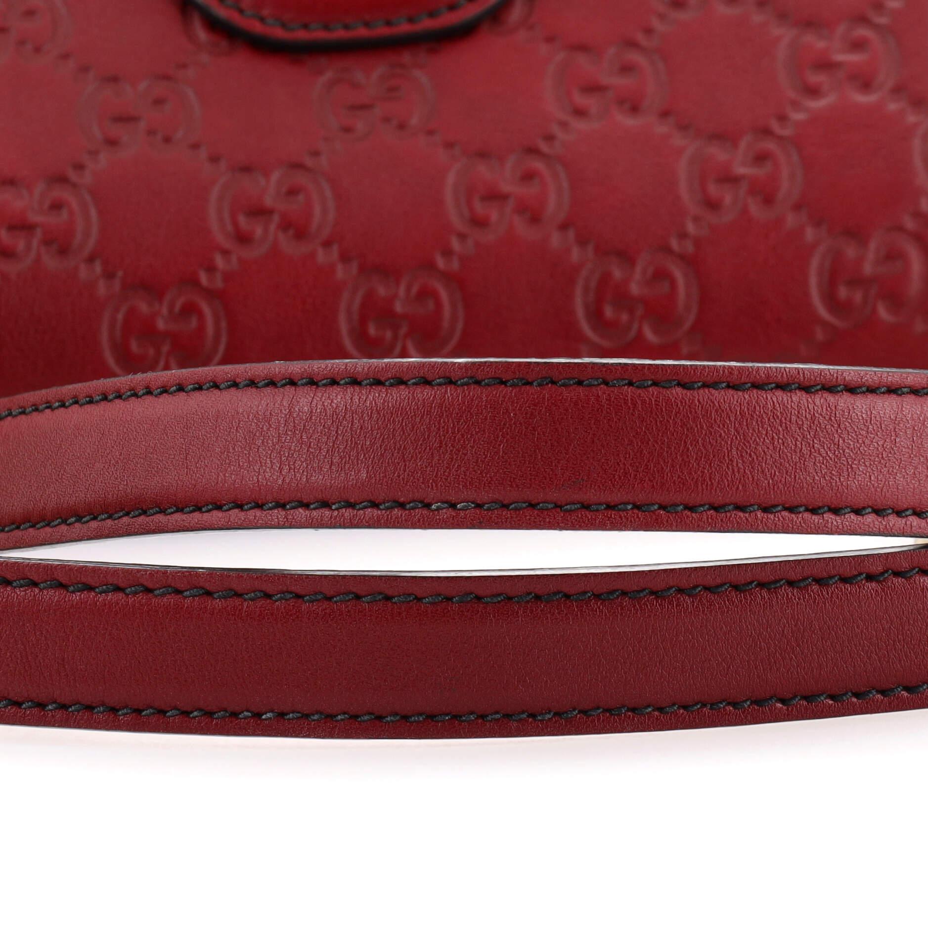 Gucci Emily Flap Shoulder Bag Guccissima Leather Large 2