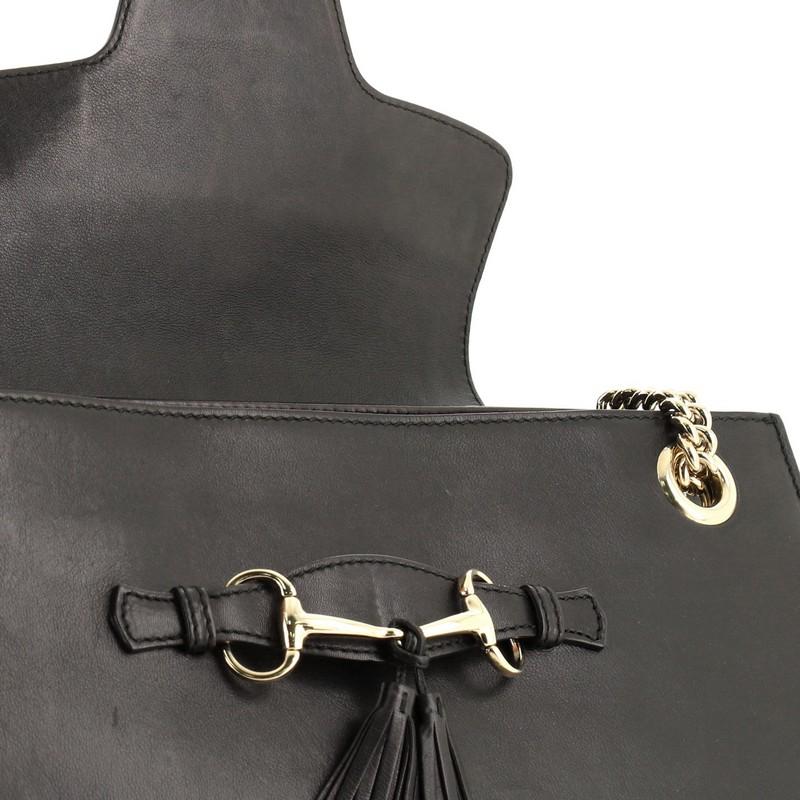 Gucci Emily Flap Shoulder Bag Leather Large 2