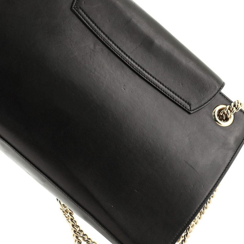 Gucci Emily Flap Shoulder Bag Leather Large 3