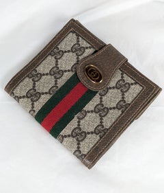 Gucci Enamel Logo Wallet